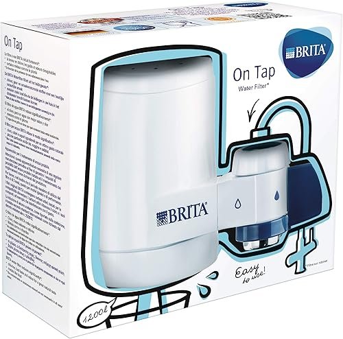 BRITA On Tap - Sistema de Filtración, Agua Filtrada de Óptimo Sabor, Incluye 1 Filtro para