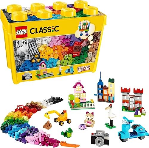LEGO Classic Caja de Ladrillos Creativos Grande, Juguetes para Niños y Niñas de 4 Años o M