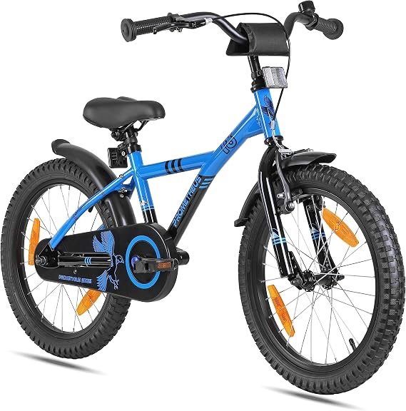 PROMETHEUS BICYCLES Bicicleta 18 Pulgadas niño 6 años Bicicleta niña 6 a 9 años - Biciclet