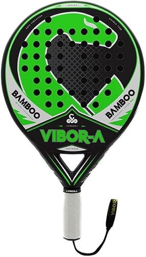 Vibor-A Padel Bamboo Pala, Unisex Adulto, Verde, Talla Única