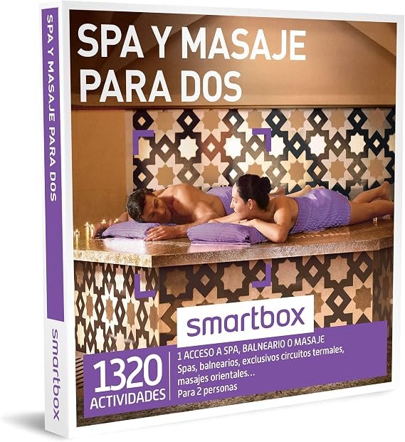 SMARTBOX - Caja Regalo -SPA Y MASAJE PARA DOS - 1320 experiencias como spas, balnearios, c