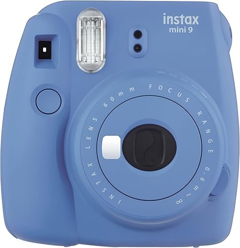 Instax Mini 9, Cámara Instantánea, Azul (Cobalt Blue)