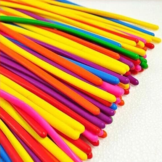 100 globos mágicos para modelar, globos de colores, globos decorativos, Qualatex, para fie