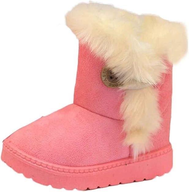 Primeros Pasos Zapatos bebé Niña Niño Bebé de Invierno niñas niños Botas de Nieve Zapatos 