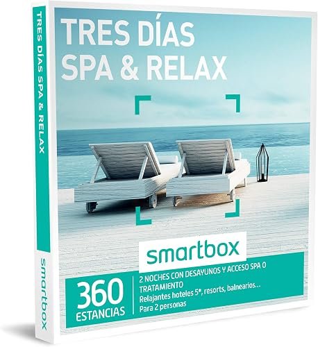 Smartbox - Caja Regalo - Tres DÍAS SPA & Relax - 360 estancias en hoteles 5*, Resorts o ba