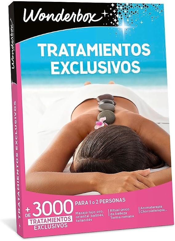 WONDERBOX Caja Regalo -TRATAMIENTOS EXCLUSIVOS- 6.000 experiencias para dos personas