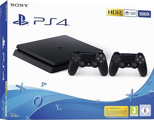 Sony Playstation 4 (PS4) - Consola 500 Gb + 2 Mandos Dual Shock 4 (Edición Exclusiva Amazo