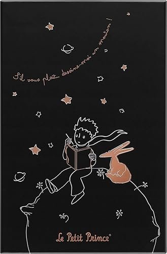 Moleskine Le Petit Prince Cuaderno Rayado, Tapa Dura y Cierre Elástico, en Gift Box Negra 