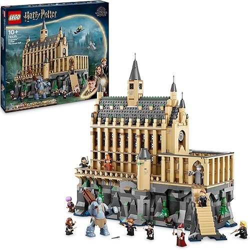 Lego Harry Potter Castillo de Hogwarts: Gran Comedor de la Escuela de Magos de Juguete, 11