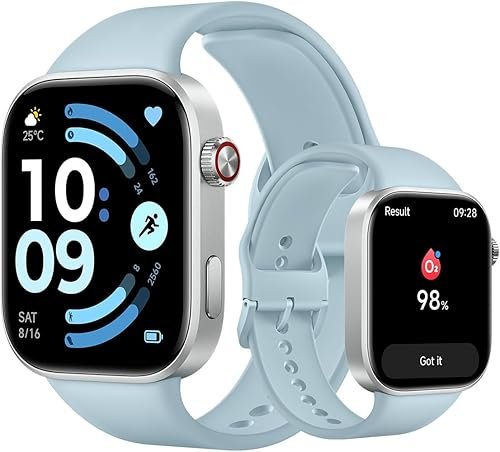 XIAOMI Redmi Watch 6, Reloj Inteligente Mujer y Hombre, Pantalla AMOLED 2.07'', Monitoreo 